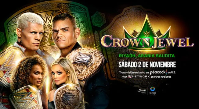 WWE Crown Jewel 2024 se realizará en Arabia Saudita