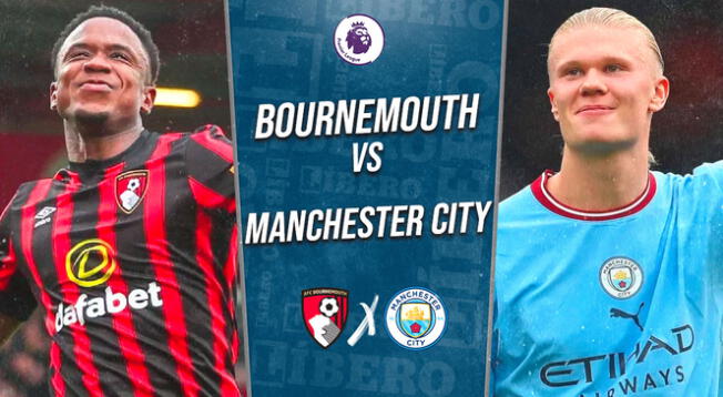 Bournemouth vs Manchester City por la fecha 10 de la Premier League