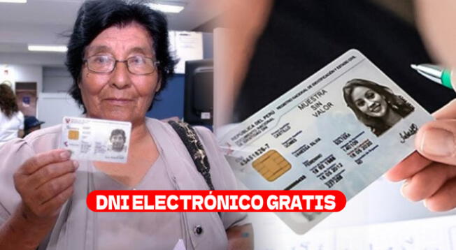 El RENIEC está realizando campañas de DNI electrónico a favor de ciudadanos.