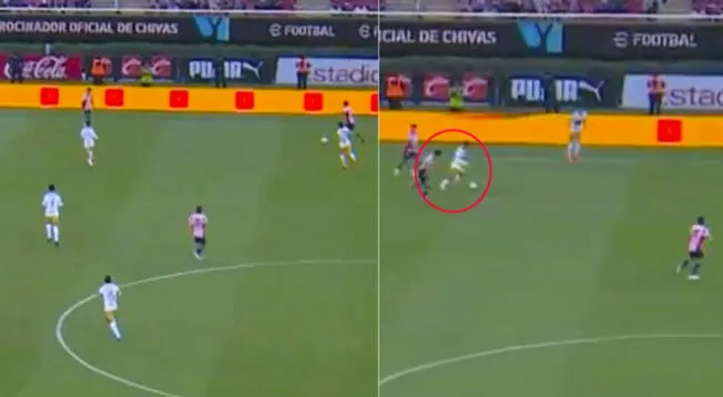 Piero Quispe y su gran aparición en el partido de Pumas ante Chivas de Guadalajara.