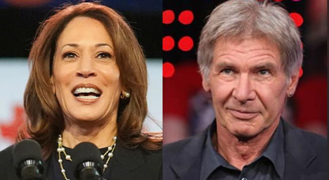 Harrison Ford RESPALDA a Kamala Harris previo a las elecciones en USA 2024.