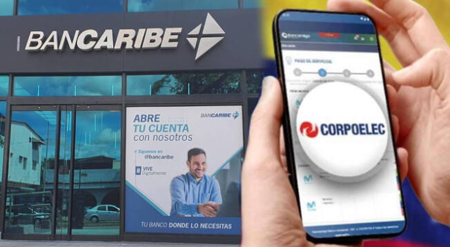 Pago corpoelec por Bancaribe en Venezuela