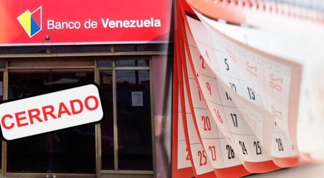 Calendario bancario 2025 vía Sudeban