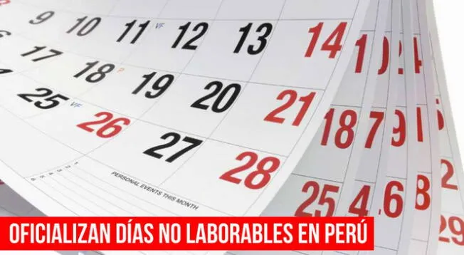 El lunes 4 de noviembre será feriado y día no laborable para dos regiones.