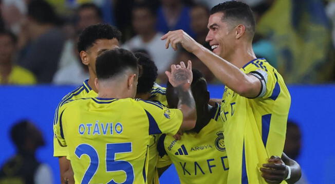 Cristiano Ronaldo guió el triunfo de Al Nassr.