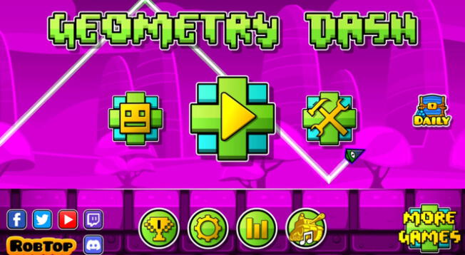 Lista de códigos para canjear gratis en Geometry Dash.