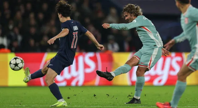 Atlético de Madrid ganó a PSG y sueña en la Champions League.