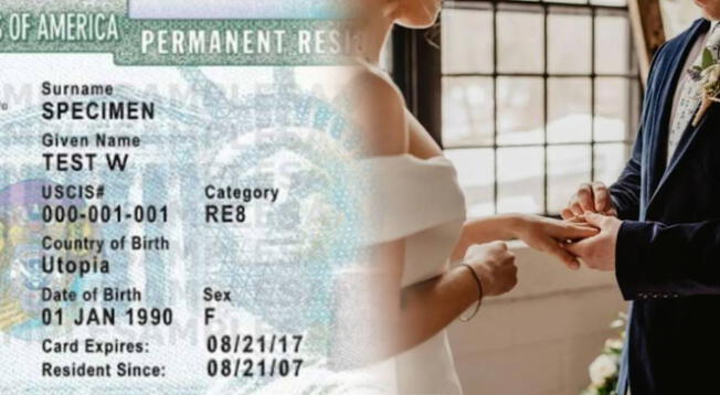 Conoce cuánto tienes que esperar para obtener la Green Card por matrimonio.