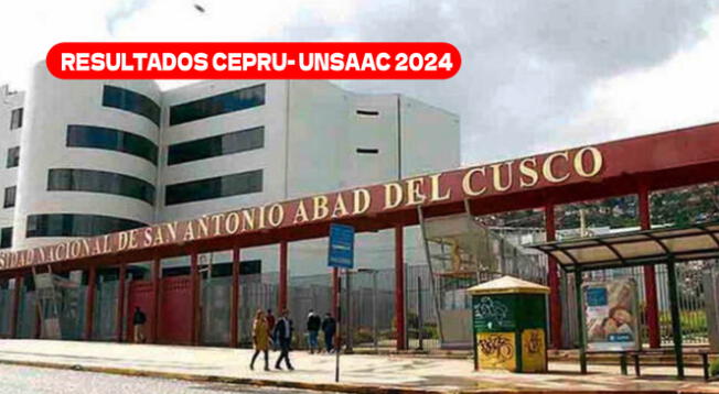 Los resultados de la CEPRU-UNSAAC estará disponible el sábado 9 de noviembre.