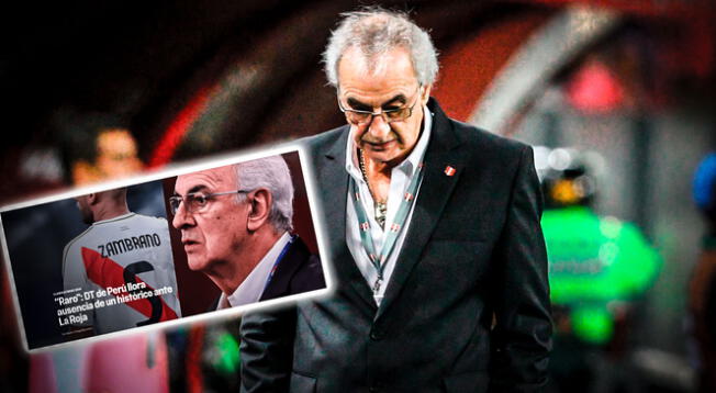 Jorge Fossati fue portada de diario chileno previo a cotejo de Eliminatorias.