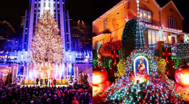 Árbol de Navidad gigante llegó a la ciudad de Nueva York para su próximo encendido de luces.