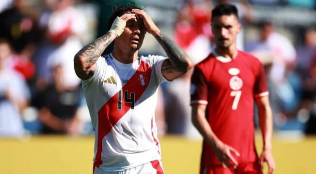 La selección peruana recibió una dura crítica. La selección peruana recibió una dura crítica.