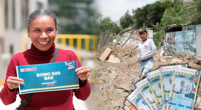 Bono de 500 soles para alquilar una vivienda.