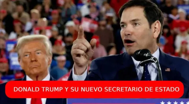 Este es el nuevo secretario de Estado de origen latino de Trump.