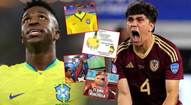 El resultado del Venezuela vs. Brasil generó todo tipo memes con el penal fallido de Vinicius Jr.