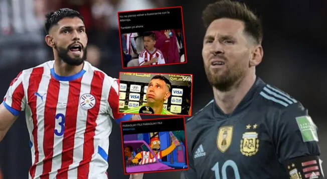 La selección de Paraguay le ganó al Argentina de Messi y divertidos memes se viralizaron.