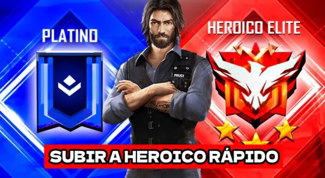 Aprende cómo subir de nivel rápido y llegar a HEROICO en el battle royale.