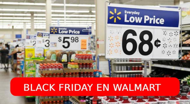 Entérate cuándo inicia el Black Friday en Walmart USA.