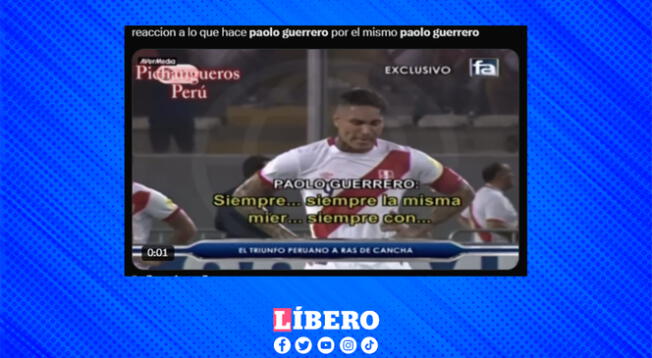 Hinchas de la bicolor compararon a Paolo Guerrero con De Santis.