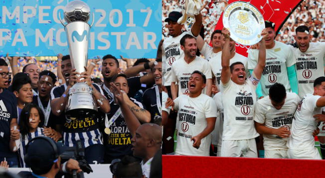 Alianza Lima y Universitario son los clubes más campeones del Perú.