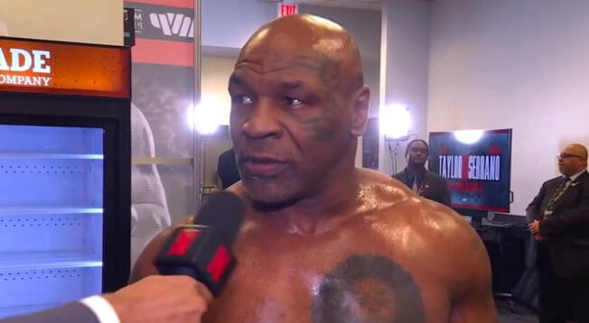 Mike Tyson mostró una parte de su anatomía que fue viral en las redes sociales.