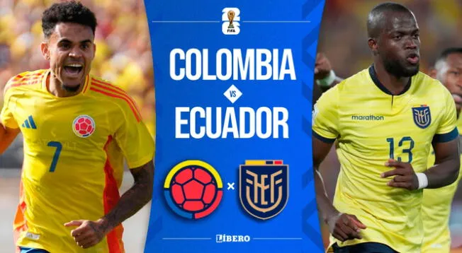 Colombia y Ecuador se enfrentan en Barranquilla por las Eliminatorias