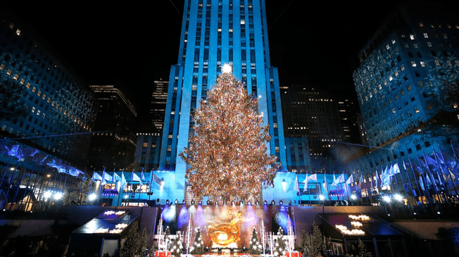 Árbol de Navidad del Rockefeller Center de Nueva York 2022