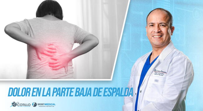 ¿Qué hacer ante el dolor en la parte baja de la espalda?