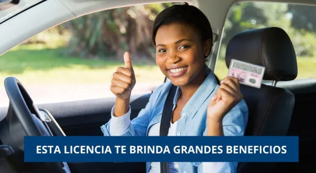 Estas licencias de conducir te permiten acceder a trámites importantes.