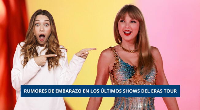 Taylor Swift trata de evadir los rumores de un posible embarazo mientras termina los emotivos últimos shows del Eras Tour.