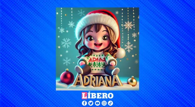 La ilustración fue realizada por Ideogram AI por Navidad 2024.