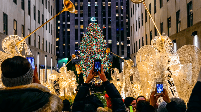 Esta es la fecha en la que encenderán el árbol de navidad del Rockefeller Center.