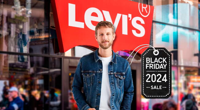 Aprovecha en comprar lo último de Levi's para este Black Friday.