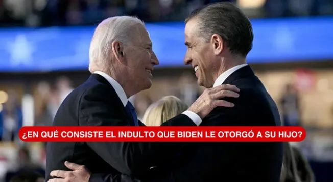 El presidente calificó las acusaciones hacia su hijo, Hunter Biden, como un “error judicial”.