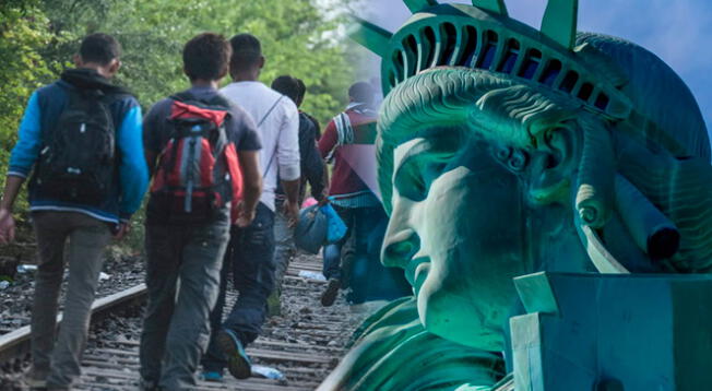 Inmigrantes buscan llegar y estar sin problemas en Estados Unidos.