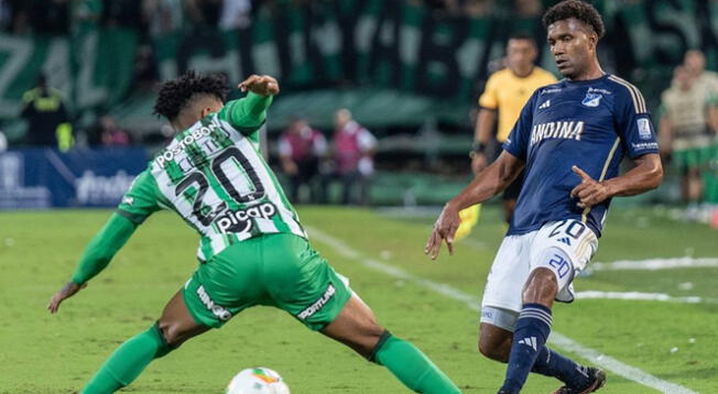 Atlético Nacional vs. Millonarios se enfrentaron por la Liga BetPlay.