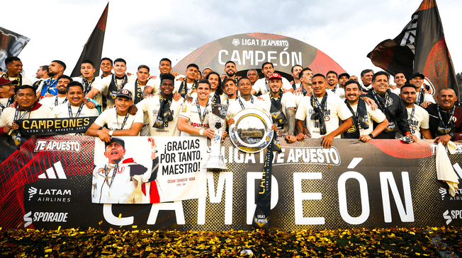 Universitario se consagró campeón de la Liga 1 2024 en la altura de Andahuaylas.