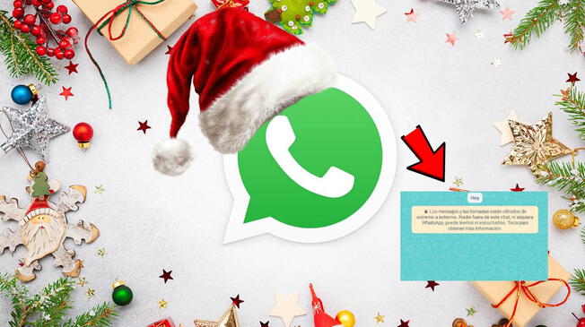 Así envias un saludo por Navidad 2024 a todos tus contactos de Whatsapp con un solo mensaje.