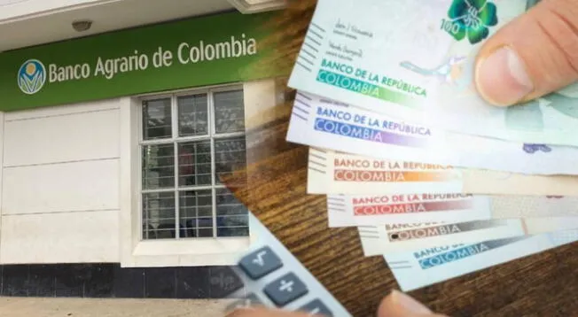 Banco Agrario de Colombia. revisa si tienes saldo disponible