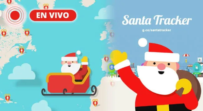 El viaje de Papá Noel se extiende a lo largo de 25 horas impresionantes.