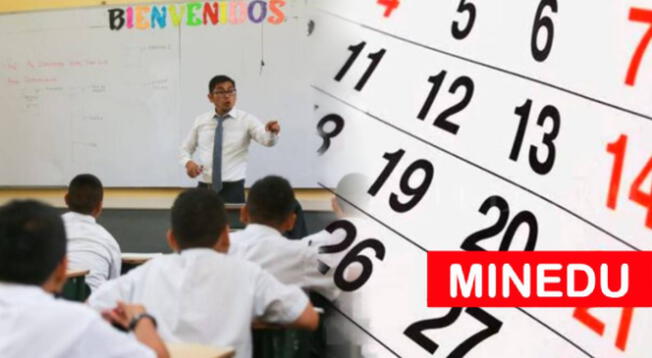 MINEDU: revisa si este viernes 6 de diciembre habrá clases