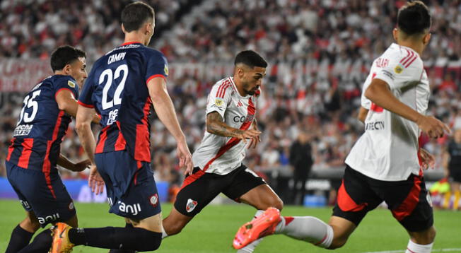 River Plate y San Lorenzo chocaron en un duro partido en el Más Monumental.