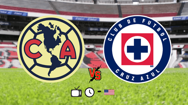 Conoce la programación del América vs. Cruz Azul en Estados Unidos.