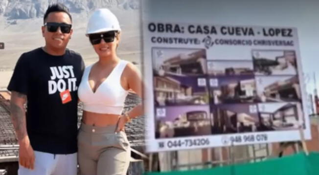 Cueva y Pamela López pusieron a la venta su vivienda en Trujillo.