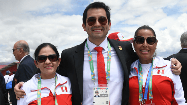 Renzo Manyari, presidente del COP, dio discurso en inauguración de los Juegos Bolivarianos 2024.