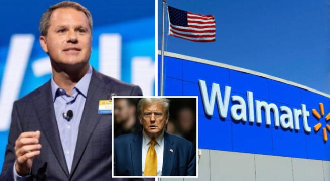 Director ejecutivo de Walmart se pronuncia tras ADVERTENCIA de Trump.