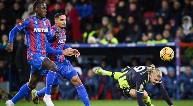 Crystal Palace recibió a Manchester City por la Premier League.