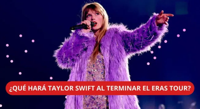 Los swifties esperan que Taylor Swift anuncie qué hará después de terminar el Eras Tour.