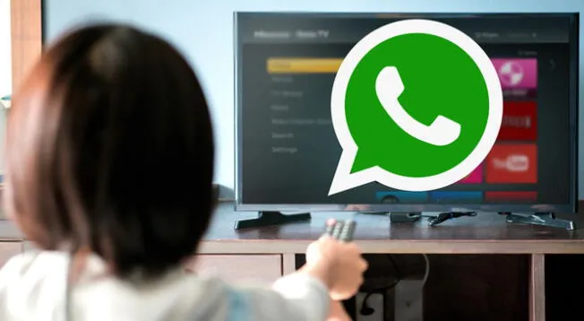 WhatsApp también se puede usar desde el Smart TV, aunque cuenta con ciertas limitaciones en comparación a la versión para móviles.