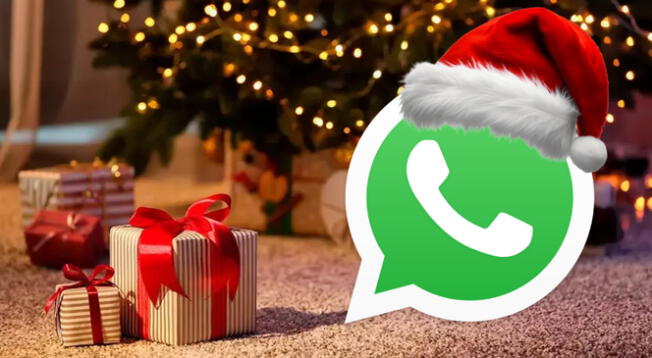 Conoce cómo activar el modo navideño de WhatsApp.